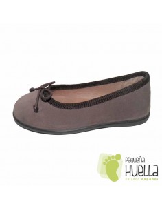 Bailarina Serraje Marrón 2