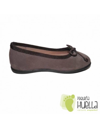 Bailarina Serraje Marrón