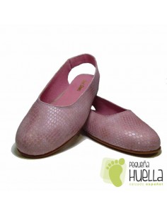 Bailarina Destalonada Piel Rosa Serpiente