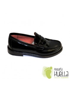 Zapatos Colegiales Mocasin Negro florenti  2