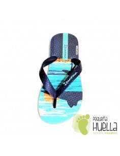 SANDALIAS Y CHANCLAS AZULES IPANEMA PARA NIÑOS 2