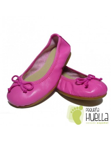 Bailarinas o Manoletinas para niñas rosa chicle en Las Rozas