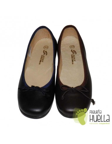 Bailarinas Manoletinas Niñas Piel Sladan en las rozas