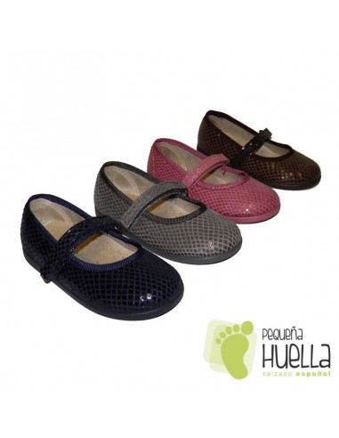 Merceditas Niñas Serratex Cobra Velcro Pinturines