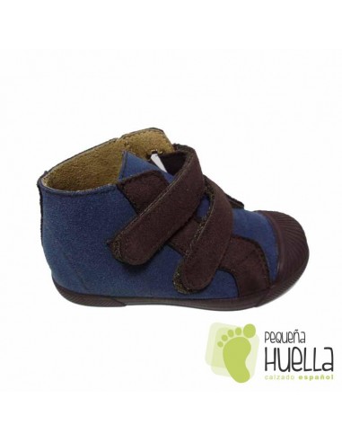 Botas Niñas azules Velcro baratas en las rozas