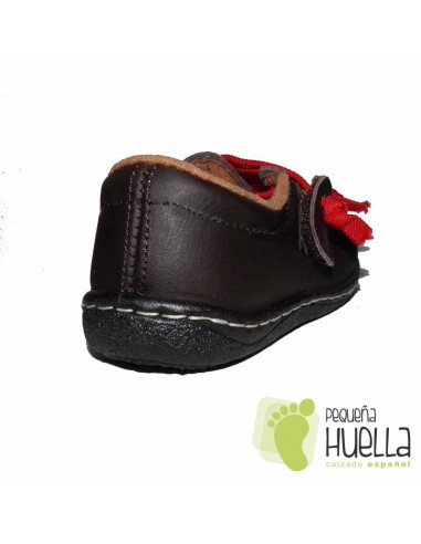 Zapatos Niños Marrones Velcro Mini Camper Dheymar