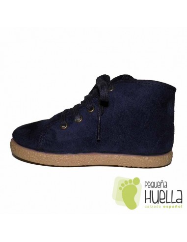 Botas Niña Bebé Niño Azules Tokolate