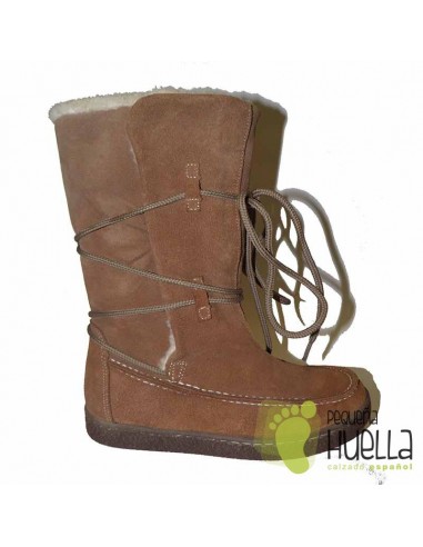 Botas Niñas Serraje Visón YOWAS