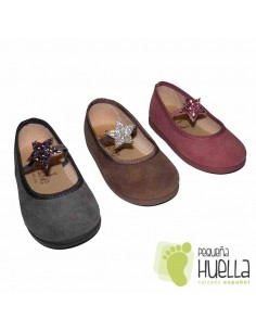 Merceditas Bailarinas Bebe Niña Serratex, Tokolate