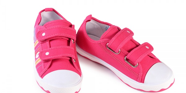 Zapatillas de lona para niña