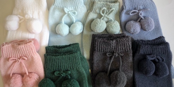 Calcetines altos para bebés