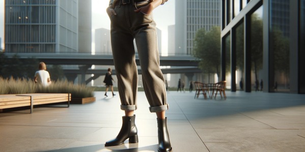 Guía para combinar botines negros de mujer 