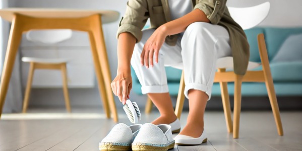 Consejos para limpiar alpargatas por dentro