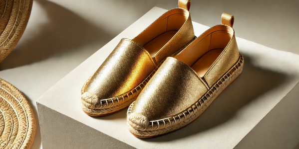 Cómo combinar alpargatas doradas para un look espectacular