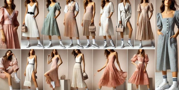 Cómo combinar vestidos con deportivas: ideas de outfits