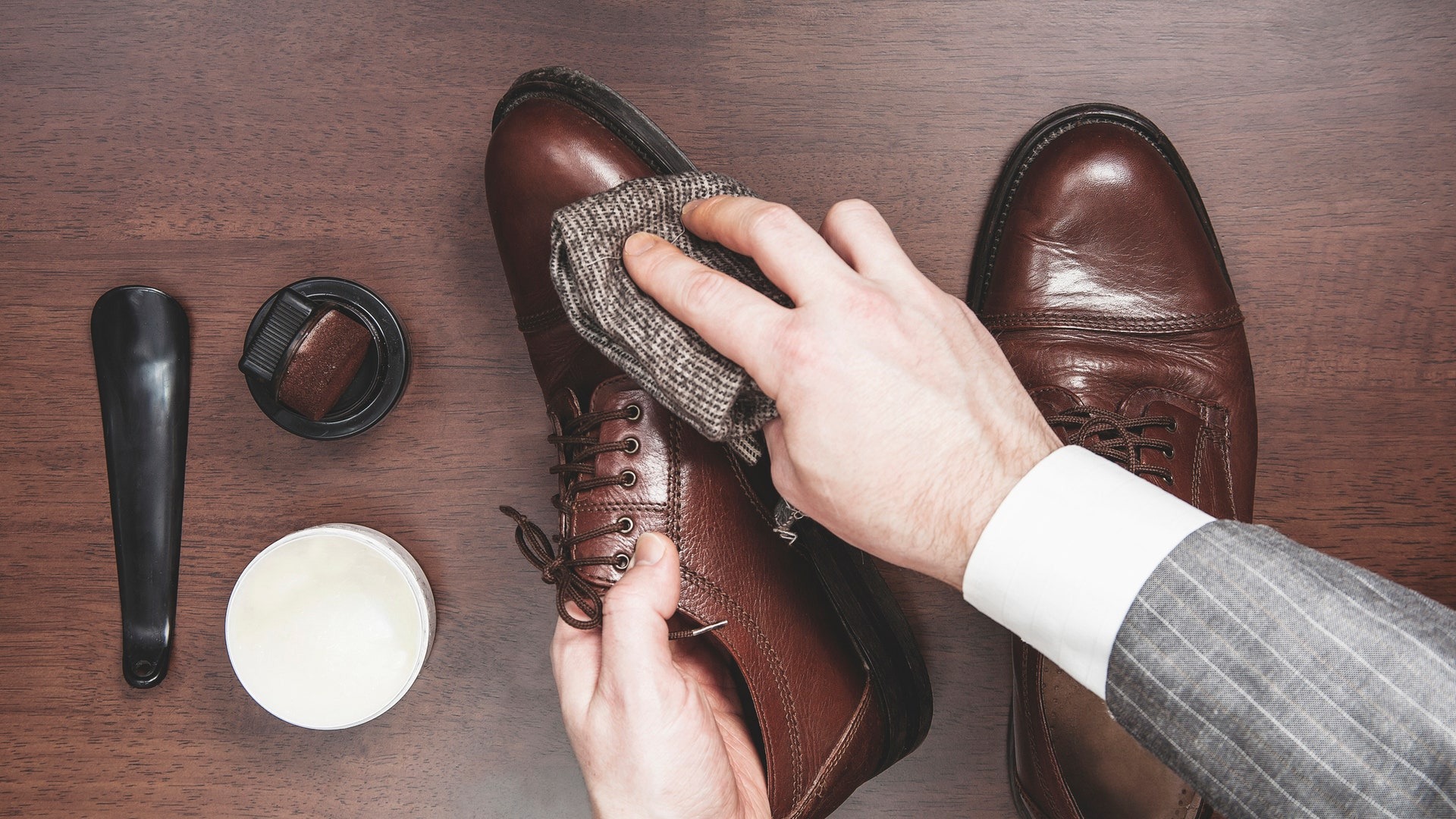 Zapatos de piel hechos en España