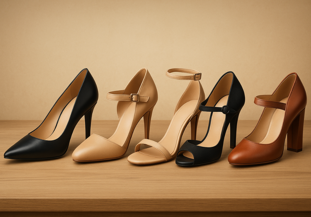 Tipos de Tacones: Guía Completa para Elegir el Estilo Ideal Según tu Look y Comodidad