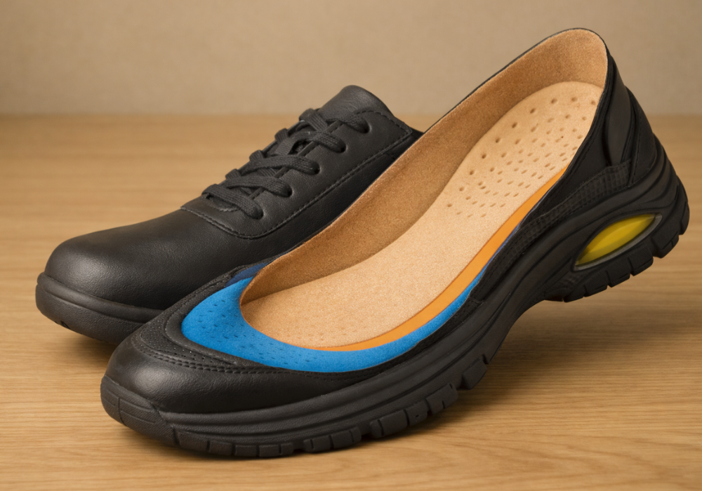 Calzado recomendado para trabajar de pie : Confort y salud para tus pies