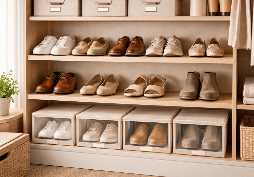 Cómo guardar zapatos en cambio de temporada