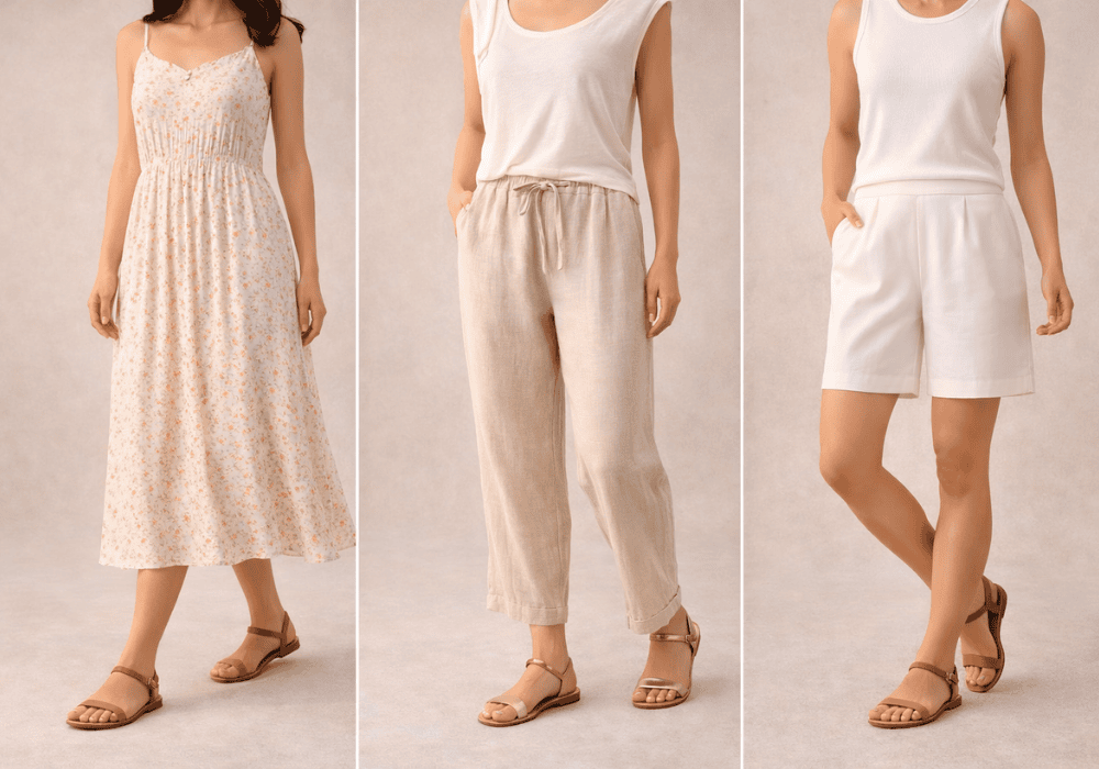 Looks con sandalias planas elegantes: estilo y comodidad para cada ocasión