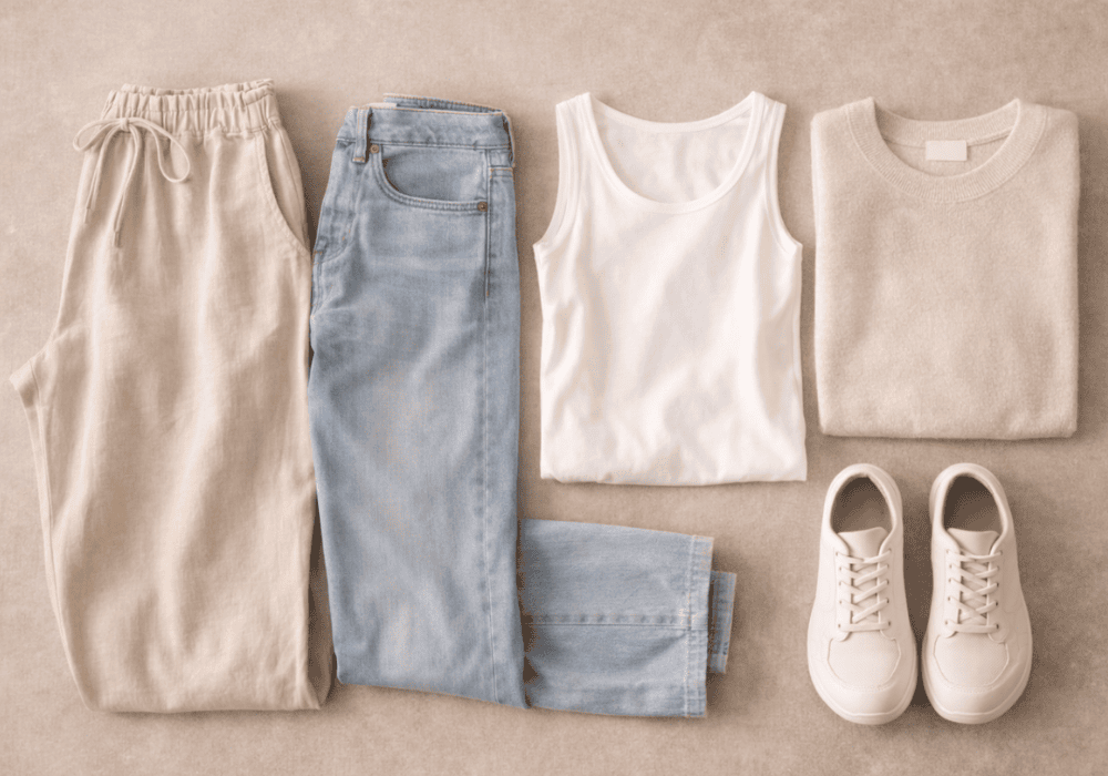 Looks con zapatillas minimalistas: cómo combinarlas con estilo y comodidad